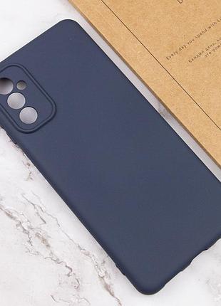 Чохол tpu getman liquid silk full camera для samsung galaxy s24 синій / midnight blue