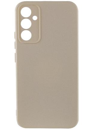 Чехол tpu getman liquid silk full camera для samsung galaxy s24 песочный / sand