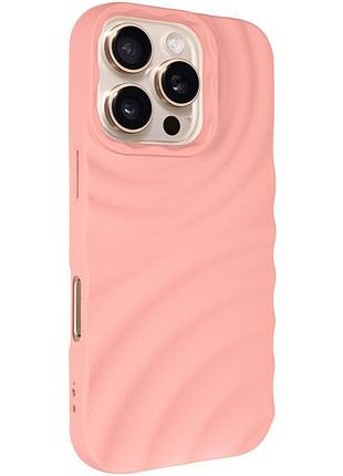 Чехол tpu monowave для apple iphone 16 pro max (6.9") pink