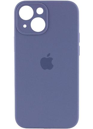 Чохол silicone case full camera protective (aa) для apple iphone 15 plus (6.7") сірий / lavender gray 2