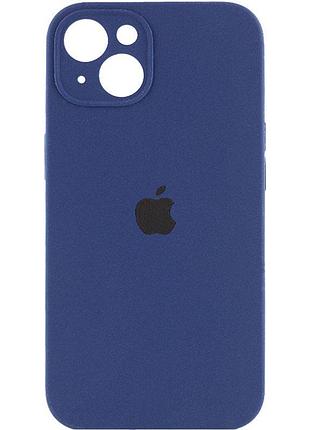 Чохол silicone case full camera protective (aa) для apple iphone 15 plus (6.7") синій / deep navy 2
