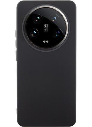 Чехол silicone cover lakshmi (aaa) для xiaomi 14 ultra черный / black