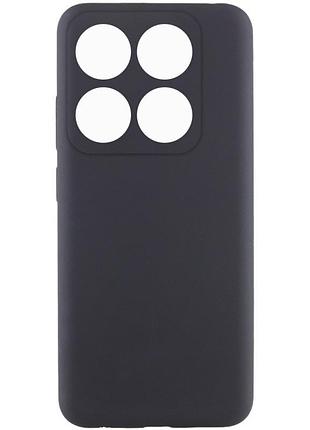 Чехол silicone cover lakshmi full camera (aaa) для xiaomi 14t pro черный / black
