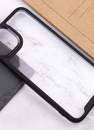Чехол tpu+pc lyon case для apple iphone 14 (6.1") black