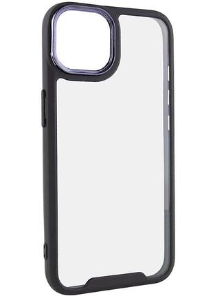 Чехол tpu+pc lyon case для apple iphone 14 (6.1") black 2