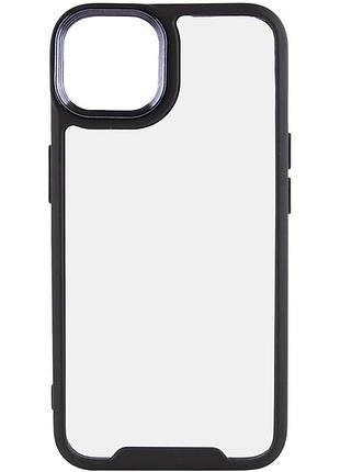 Чехол tpu+pc lyon case для apple iphone 14 (6.1") black 3