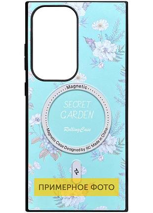Tpu+pc чехол soft secret garden with magfit для samsung galaxy s25 mint