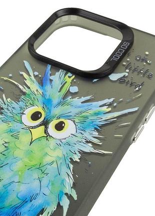Чохол tpu+pc so cool для apple iphone 13 pro max (6.7") little bird