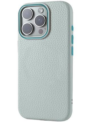 Чехол syndee with magsafe для apple iphone 14 pro max (6.7") wave blue