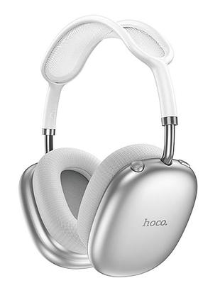 Накладные беспроводные наушники hoco w55 plus happiness anc noise reduction silver