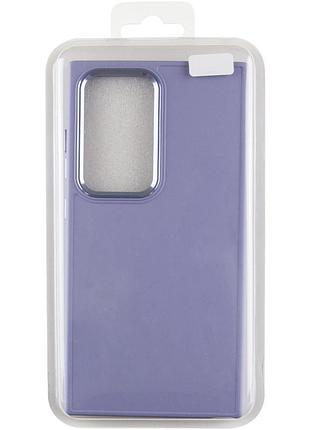 Tpu чохол bonbon metal style для samsung galaxy s24 ultra бузковий / dasheen