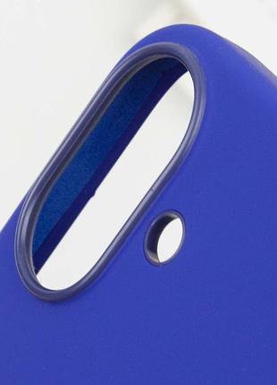 Чохол silicone case (aaa) with magsafe and animation (button) для apple iphone 16 plus (6.7") ultramarine 7