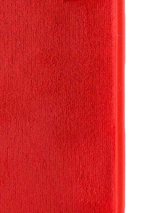 Чехол silicone case full camera protective (aa) для apple iphone 16 plus (6.7") красный / red 7
