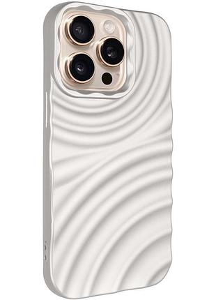 Чохол tpu monowave для apple iphone 14 pro (6.1") light gray