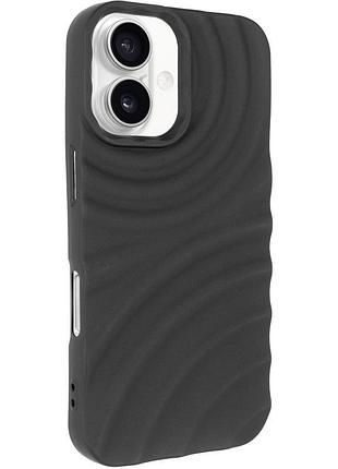 Чохол tpu monowave для apple iphone 16 (6.1") black