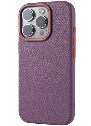 Чехол syndee with magsafe для apple iphone 16e (6.1") sunset purple