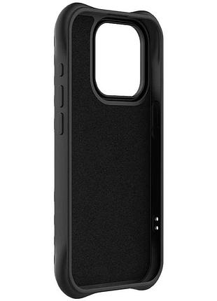 Чехол tpu orbit with magsafe для apple iphone 15 pro (6.1") black 3