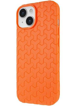 Чохол tpu weaving для apple iphone 15 (6.1") orange