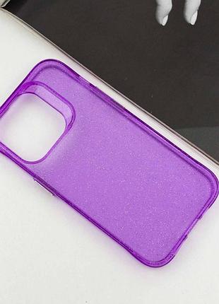 Чохол tpu radiance для apple iphone 14 pro (6.1") purple