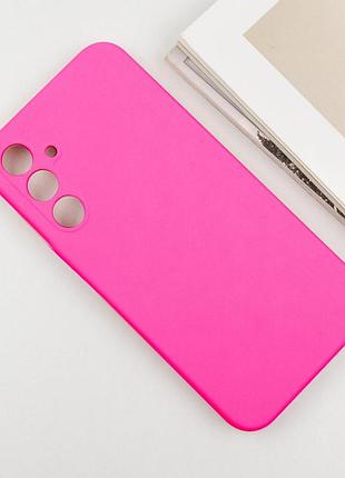 Чехол silicone cover lakshmi full camera (aaa) для samsung galaxy s25+ розовый / barbie pink