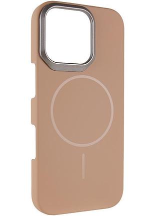 Чохол pc dream with magsafe для apple iphone 16 pro (6.3") biege