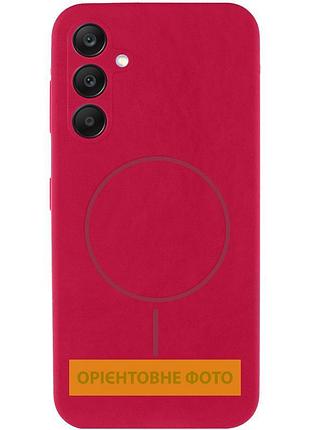 Чохол silicone cover lakshmi full camera (aa) with magfit для samsung galaxy s25 edge червоний / rose red