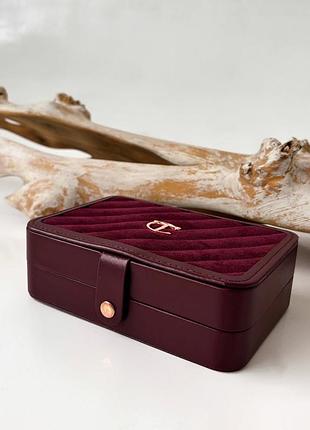 Charlotte tilbury beauty gift collection косметичка органайзер для прикрас travel jewelry case box