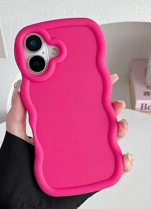 Чохол tpu ripple для apple iphone 16 (6.1") dragon fruit