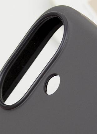Чехол silicone case (aaa) with magsafe and animation (button) для apple iphone 16 (6.1") stone grey 7
