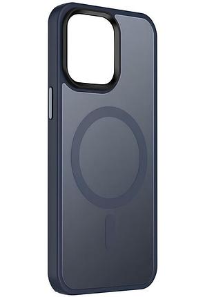 Чохол ummi colorful with magsafe для apple iphone 14 (6.1") синій / navy blue