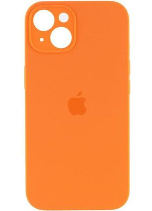 Чохол silicone case full camera protective (aa) для apple iphone 14 plus (6.7") помаранчевий / kumquat 2