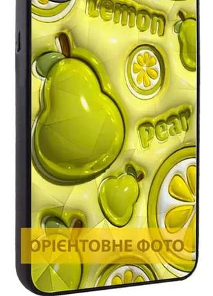 Tpu+pc чехол prisma fluffie для xiaomi redmi note 14 pro 5g lemon