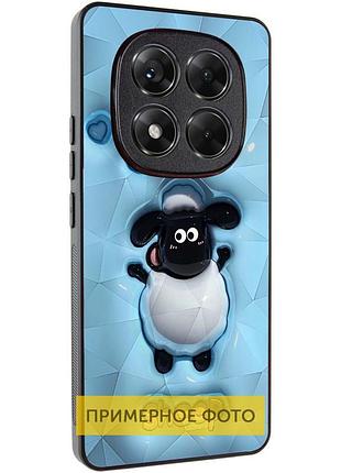 Tpu+pc чехол prisma fluffie для xiaomi redmi note 14 4g (int. version) sheep