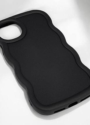 Чехол tpu ripple для apple iphone 14 plus / 15 plus (6.7") black
