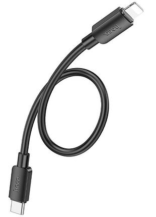 Дата кабель hoco x96 hyper type-c to lightning 20w (0.25m) black 3