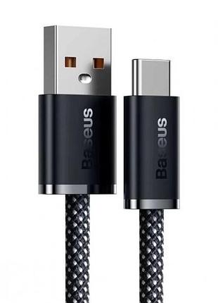Дата кабель baseus dynamic series usb to type-c 100w (2m) (cald00070) slate gray 3