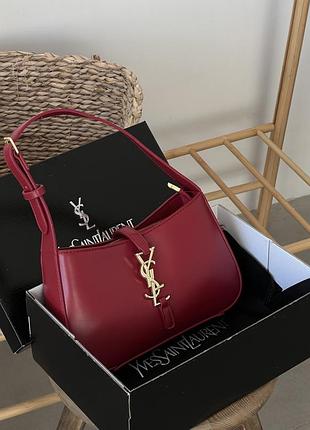 Сумка saint laurent le 5 à 7 червоний