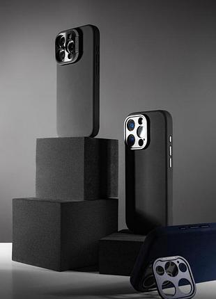 Чехол silicone nillkin lenswing magnetic для apple iphone 14 pro (6.1") черный / black