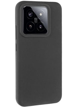 Чехол silicone cover lakshmi (aaa) для xiaomi 14 pro черный / black
