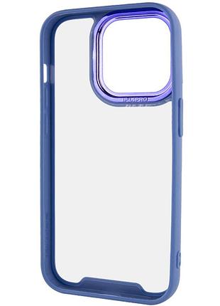 Чехол tpu+pc lyon case для apple iphone 13 pro (6.1") blue 5
