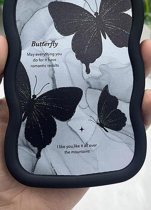 Чохол tpu cloudy pictures для apple iphone 16 (6.1") butterflies