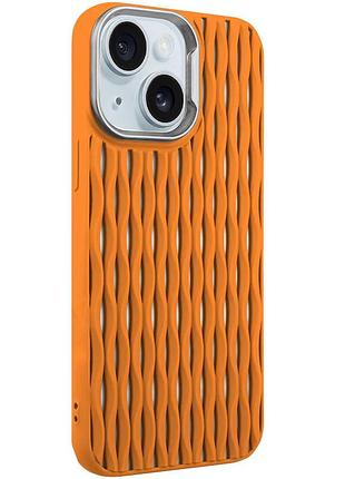 Чохол tpu ribbio для apple iphone 15 (6.1") orange