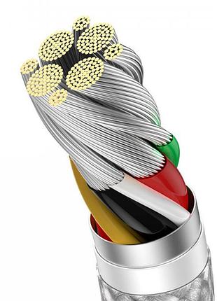 Дата кабель baseus dynamic series usb to type-c 100w (2m) (cald00070) white 5