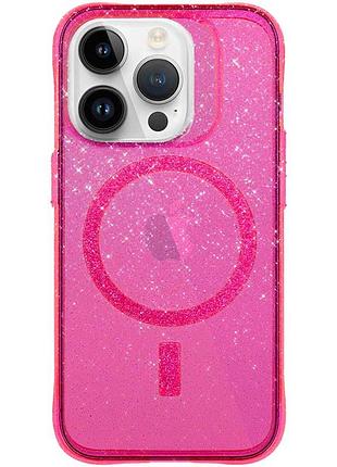 Чехол tpu radiance with magsafe для apple iphone 15 pro max (6.7") red