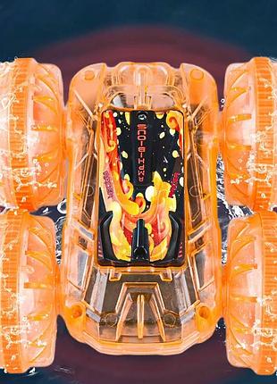 Машинка-амфібія на радіокеруванні yl-103 2.4g transparent orange