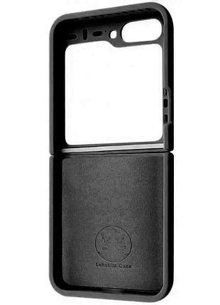 Чехол foldables silicone cover lakshmi (aaa) для samsung galaxy z flip5 черный / black