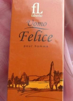 Туалетная вода для мужчин uomo felice faberlic фаберлик3 фото