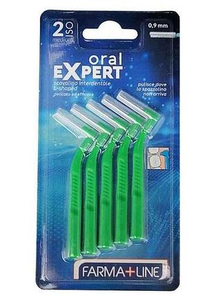 Йоржики міжзубні 5шт oral expert medium 0,9мм тм farma line