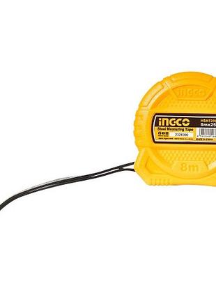 Рулетка 8 м х 25 мм ingco super select