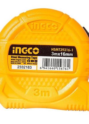 Рулетка 3 м х 16 мм ingco super select